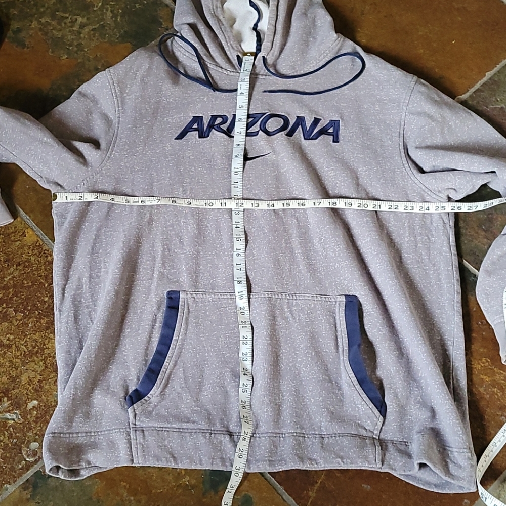 Nike Center Swoosh Script Spellout Patch Hoodie - image 8